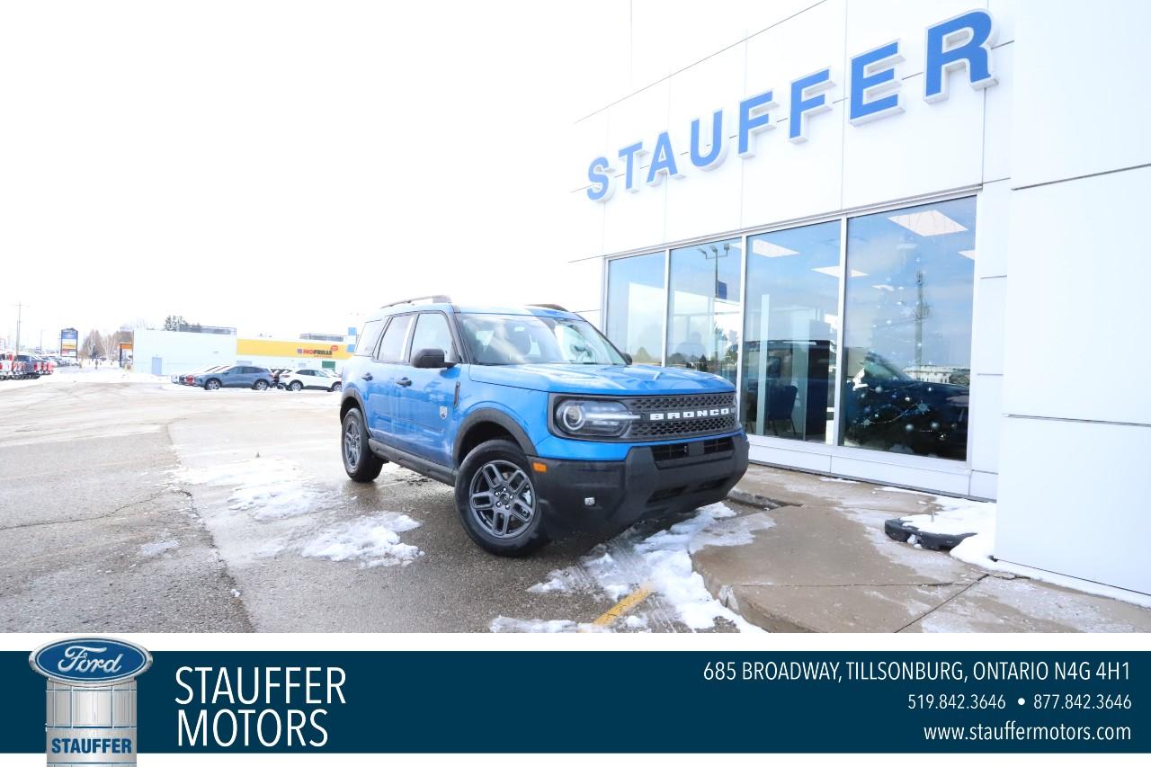 New 2025 Ford Bronco Sport Big Bend 4x4 for sale in Tillsonburg, ON