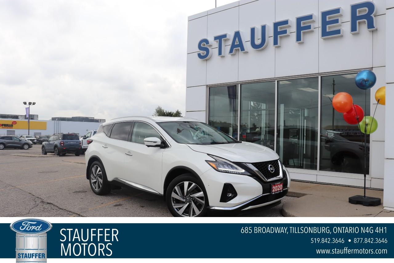 Used 2020 Nissan Murano SL AWD for sale in Tillsonburg, ON