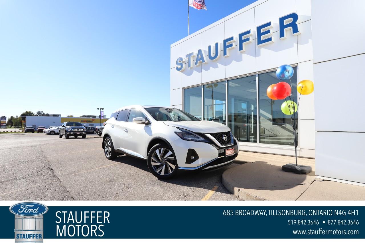 Used 2020 Nissan Murano SL AWD for sale in Tillsonburg, ON