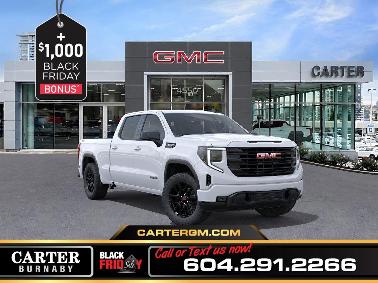 New 2026 GMC Sierra 1500 ELEVATION 4WD | TRAILERING PKG/13.4