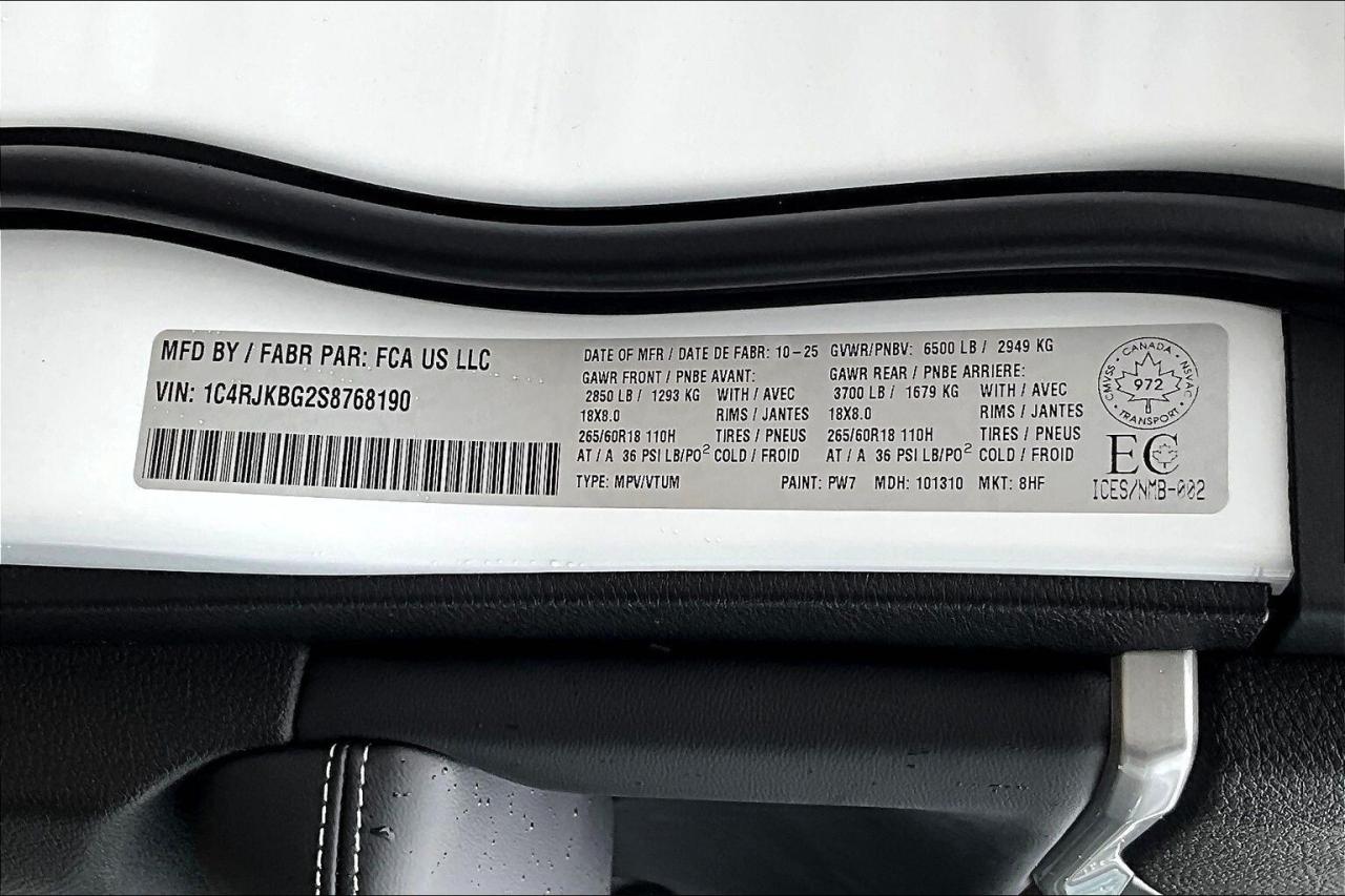 2025 Jeep Grand Cherokee L LIMITED | Pano Roof | Lux Tech 2 | 4x4 Photo