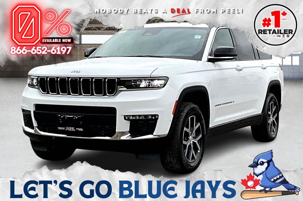 New 2025 Jeep Grand Cherokee L LIMITED | Pano Roof | Lux Tech 2 | 4x4 for sale in Mississauga, ON