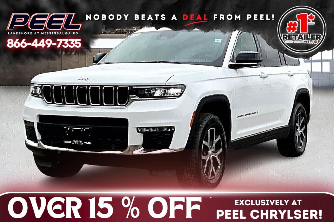 New 2025 Jeep Grand Cherokee L LIMITED | Pano Roof | Lux Tech 2 | 4x4 for sale in Mississauga, ON