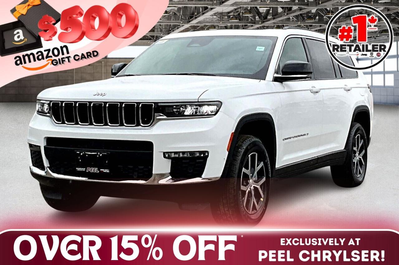 New 2025 Jeep Grand Cherokee L LIMITED | Pano Roof | Lux Tech 2 | 4x4 for sale in Mississauga, ON