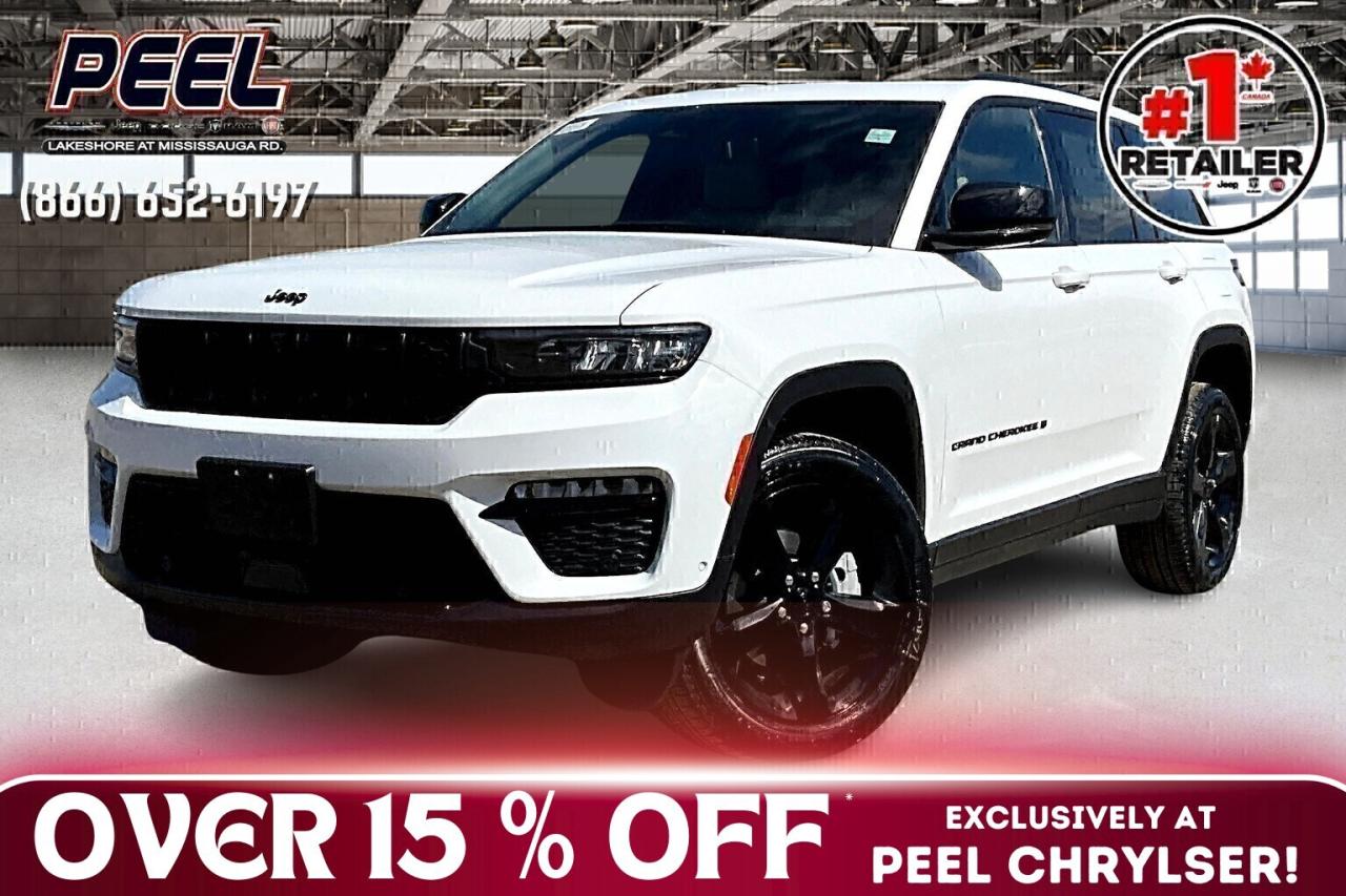 New 2025 Jeep Grand Cherokee LIMITED | Black App Pkg | Pano Roof | LuxTech 2 for sale in Mississauga, ON