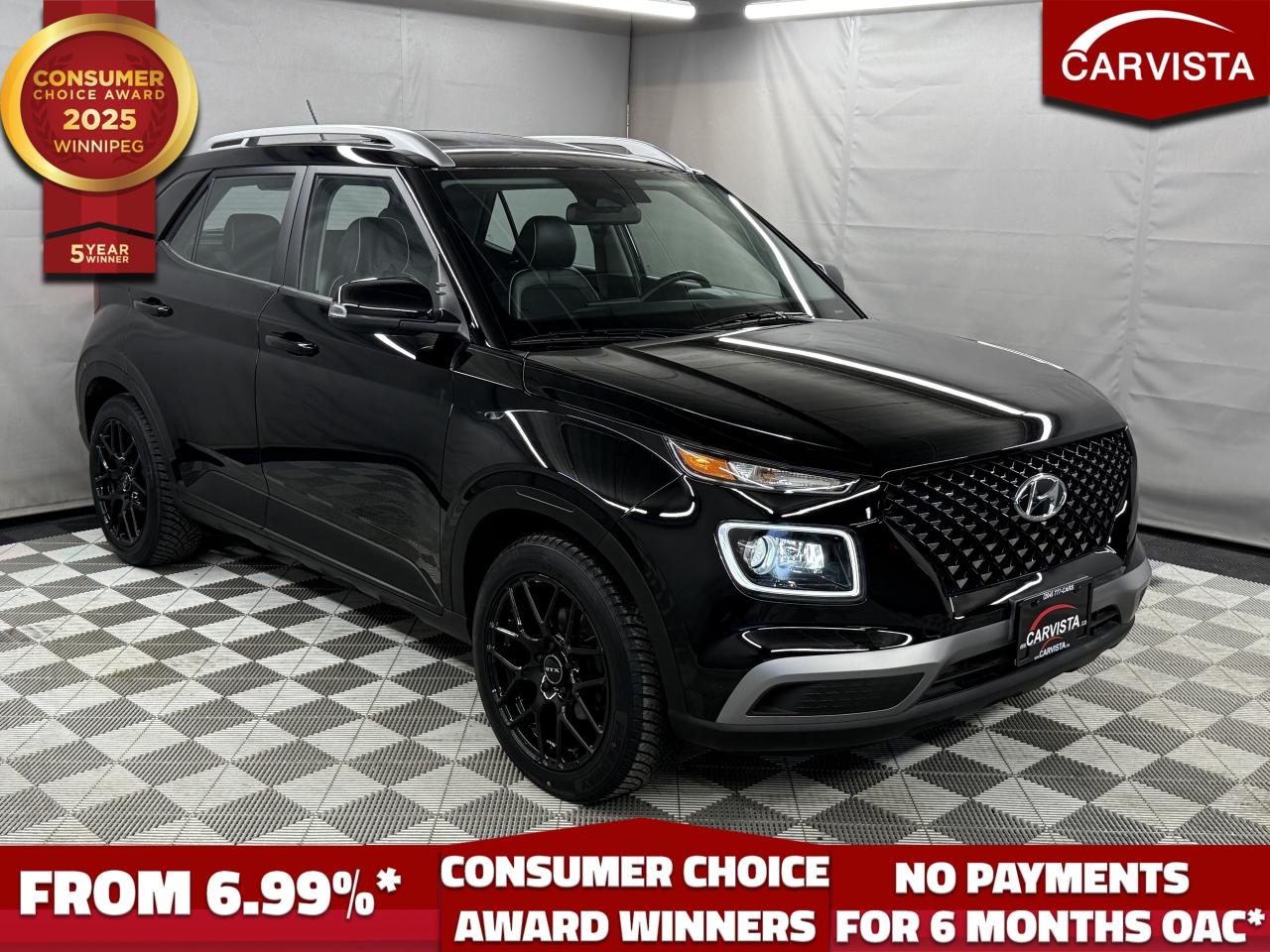Used 2023 Hyundai Venue Ultimate IVT - NO ACCIDENTS/FACTORY WARRANTY - for sale in Winnipeg, MB