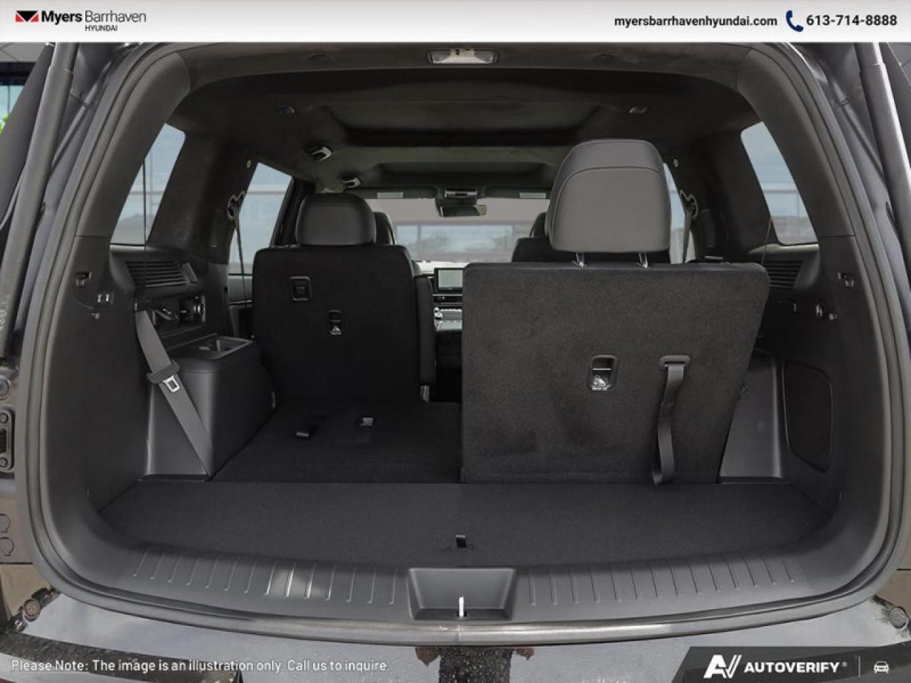 2025 Hyundai Santa Fe Ultimate Calligraphy  - HUD - $384 B/W Photo