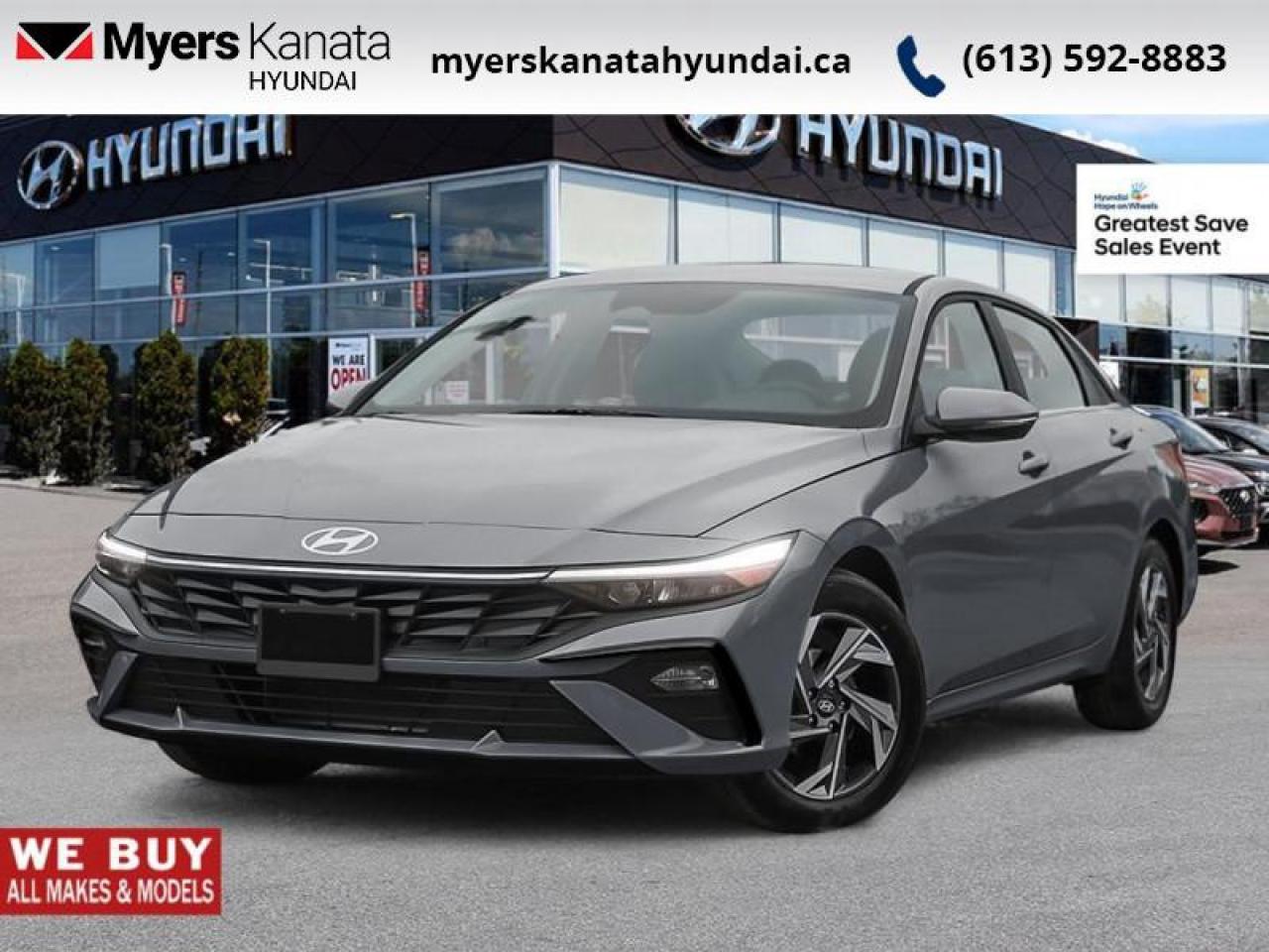 New 2025 Hyundai Elantra Hybrid Luxury DCT  - Premium Audio - $118.62 /Wk for sale in Kanata, ON