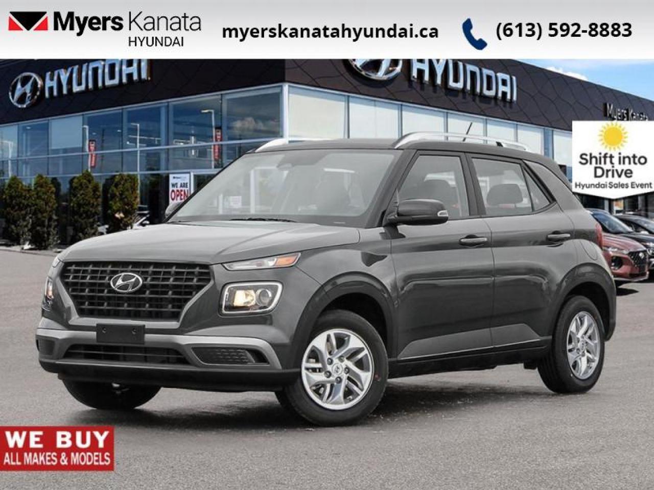 New 2025 Hyundai Venue Preferred IVT  - Heated Seats - $95.21 /Wk for sale in Kanata, ON