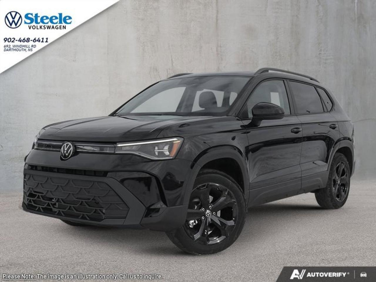 New 2026 Volkswagen Taos Comfortline Black Edition for sale in Dartmouth, NS