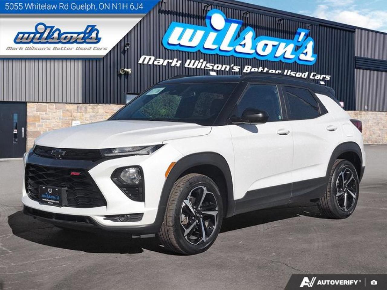 Used 2023 Chevrolet TrailBlazer RS | Split Leather | Pano Roof | Heated Seats + Steering | Power Liftgate | Remote Start | and More! for sale in Guelph, ON