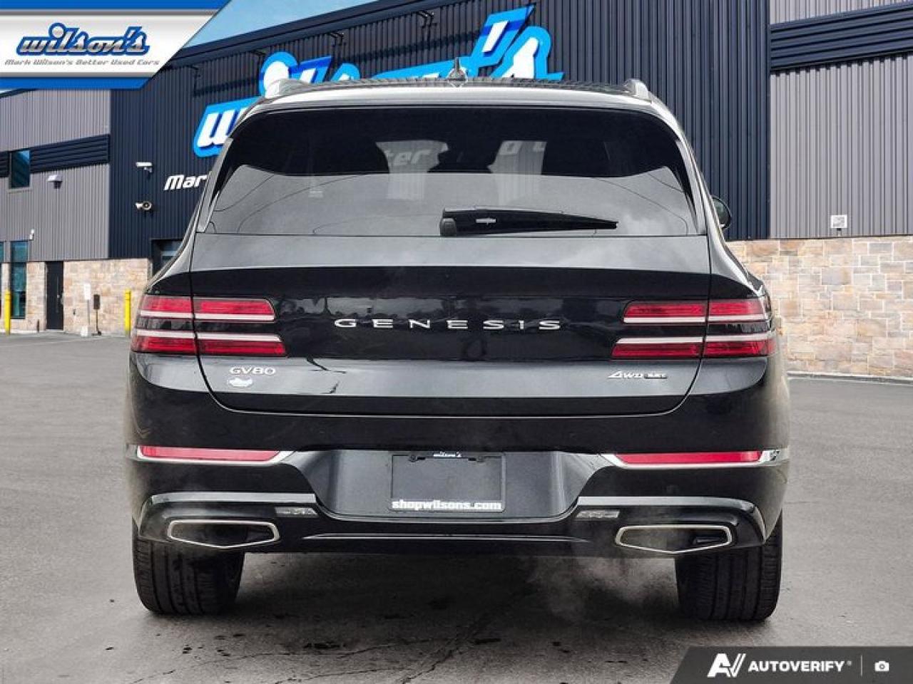 2024 Genesis GV80 3.5T Advanced AWD | Leather | Pano Roof | Nav | 22's | Heated Wheel | Adaptive Cruise & More ! Photo3