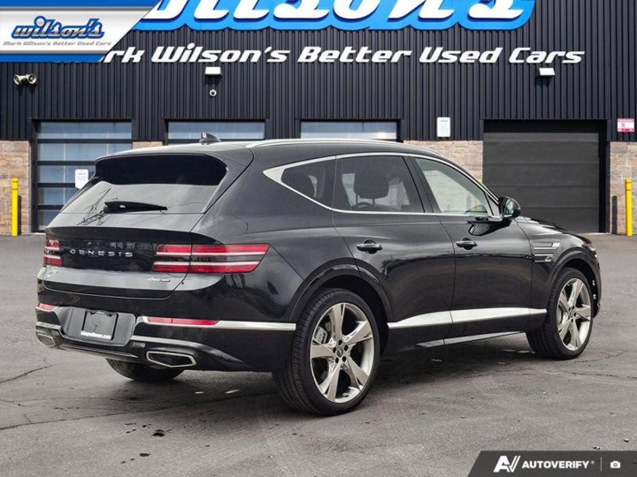 2024 Genesis GV80 3.5T Advanced AWD | Leather | Pano Roof | Nav | 22's | Heated Wheel | Adaptive Cruise & More ! Photo