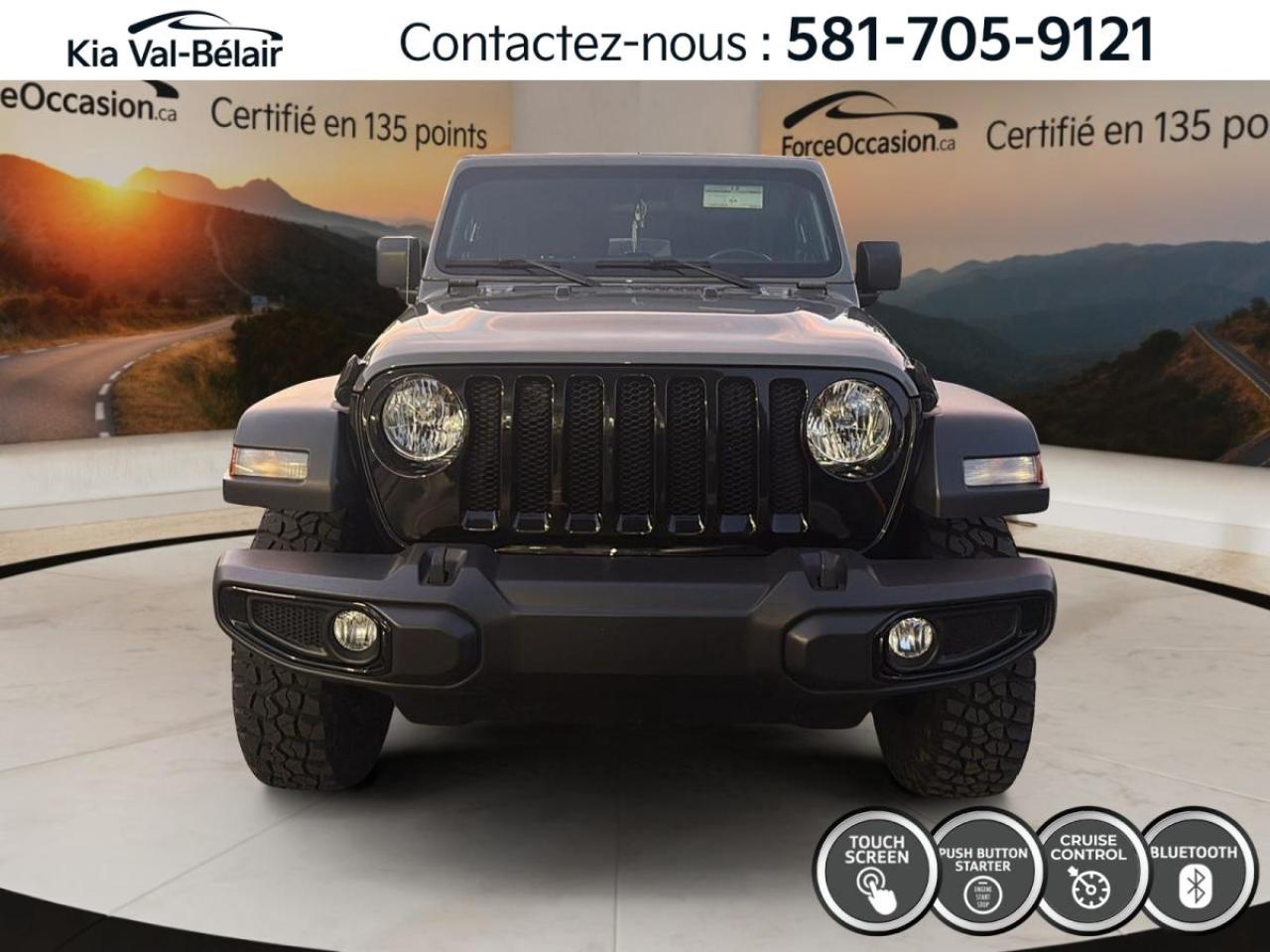 Used 2023 Jeep Wrangler 4xe WILLYS SPORT *4X4 *V6 *285HP *CAMERA *CARPLAY *BOUTON-POUSSOIR for sale in Québec, QC