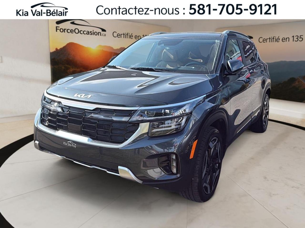 Used 2025 Kia Seltos SX *AWD *TURBO *195HP *CUIR *TOIT *GPS *BOSE *SIEGES VENTILEES for sale in Québec, QC