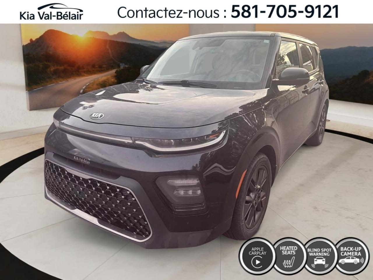 Used 2020 Kia Soul EX *A/C *CRUISE *CAMERA *SIEGES/VOLANT CHAUFF *ANGLES MORTS for sale in Québec, QC