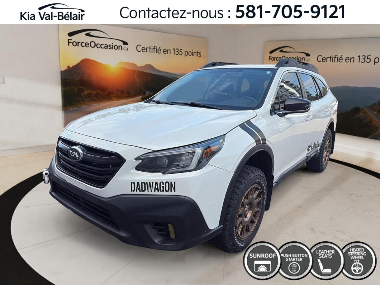Used 2021 Subaru Outback 2.4i OUTDOOR XT *AWD *TURBO *260HP *CUIR *TOIT *GPS for sale in Québec, QC