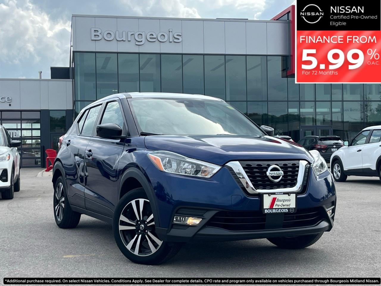 Used 2020 Nissan Kicks SV FWD for sale in Midland, ON