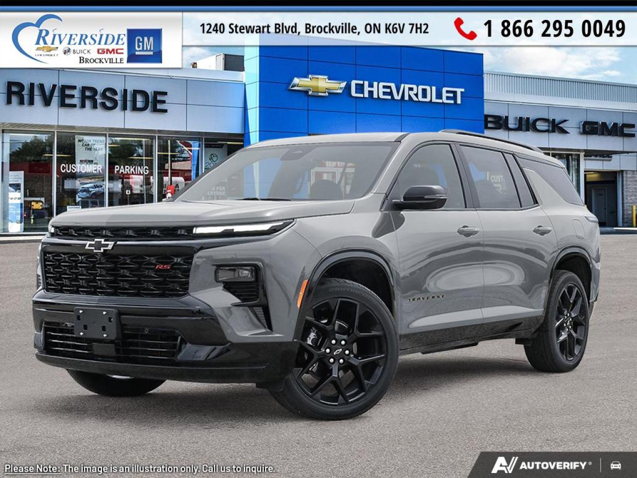 New 2026 Chevrolet Traverse RS for sale in Brockville, ON