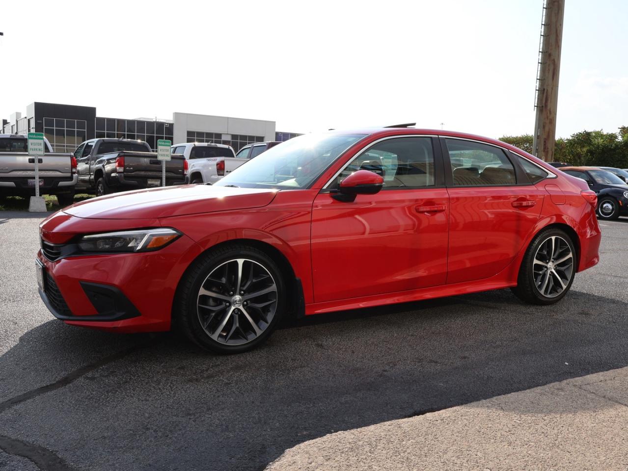 2022 Honda Civic TOURING CERTIFIED *1 OWNER* NAV CAMERA SUNROOF HEATED P.SENSORS ALLOYS BLUETOOTH CRUISE - Photo #3