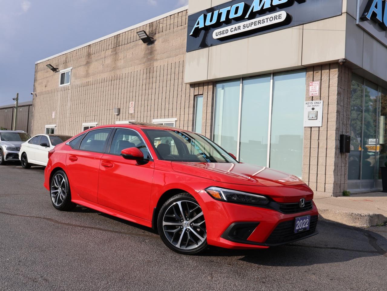 2022 Honda Civic TOURING CERTIFIED *1 OWNER* NAV CAMERA SUNROOF HEATED P.SENSORS ALLOYS BLUETOOTH CRUISE - Photo #8