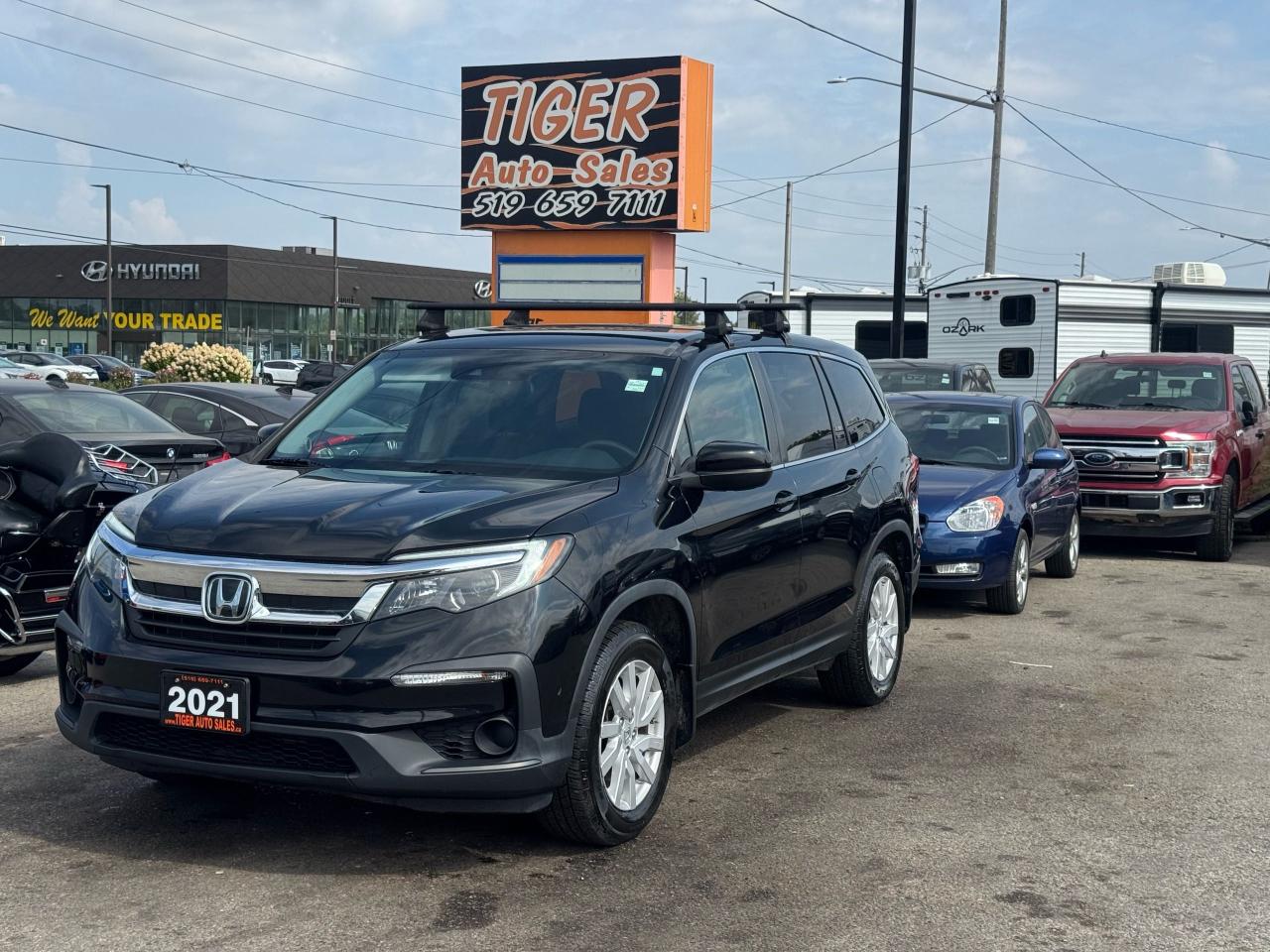 Used 2021 Honda Pilot LX, AWD, ONLY 68KMS, ROOF RACK, 8 PASSENGER, CERT for sale in London, ON