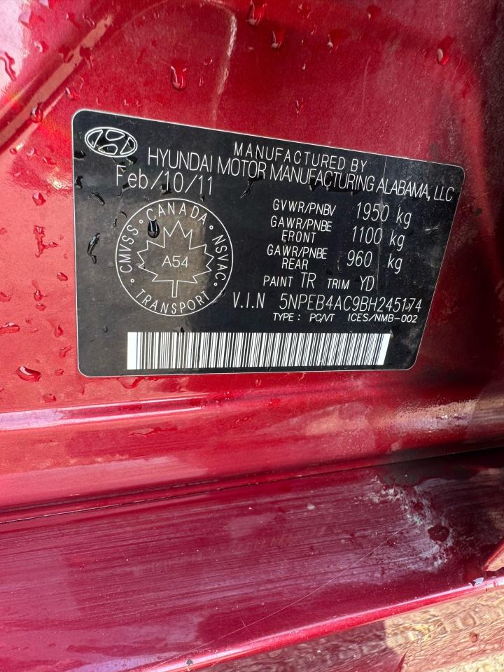 2011 Hyundai Sonata GL, AUTO, NEW ENGINE, 2 SETS OF WHEELS, CERTIFIED - Photo #16