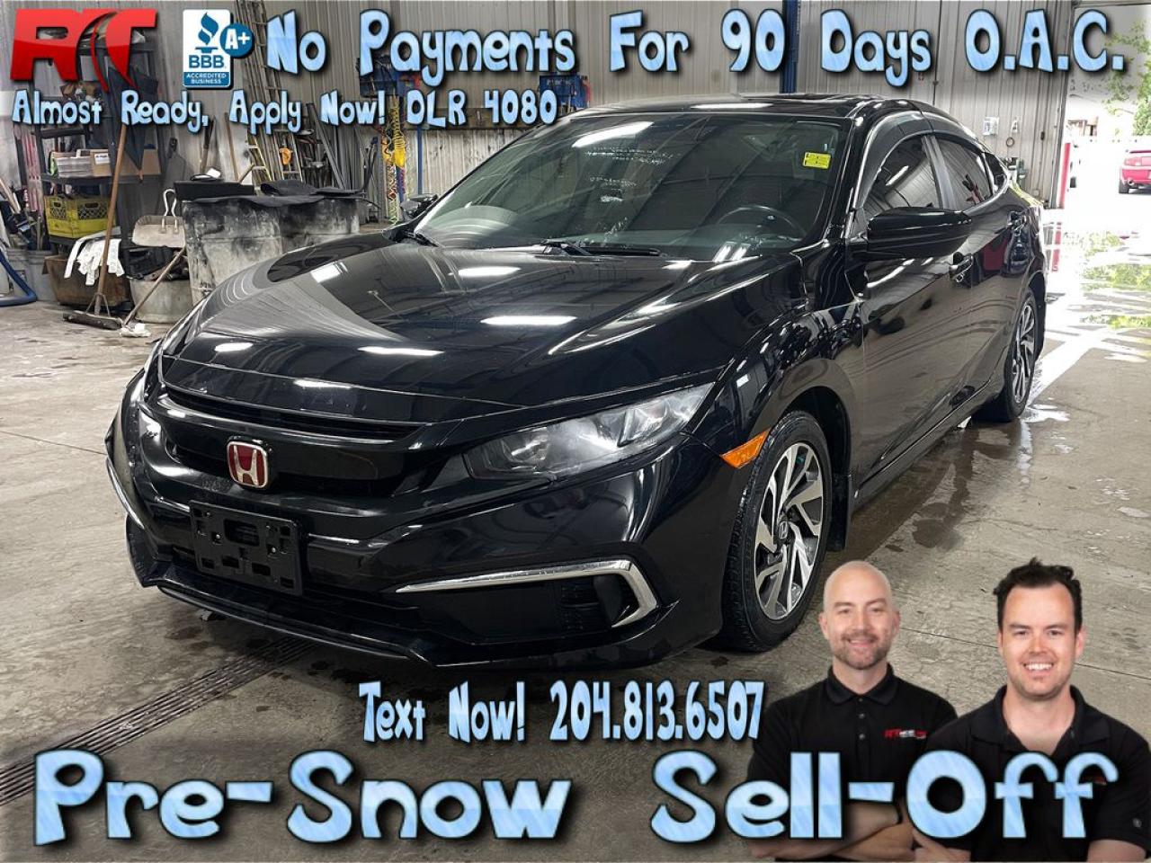 Used 2019 Honda Civic Sedan EX for sale in Winnipeg, MB