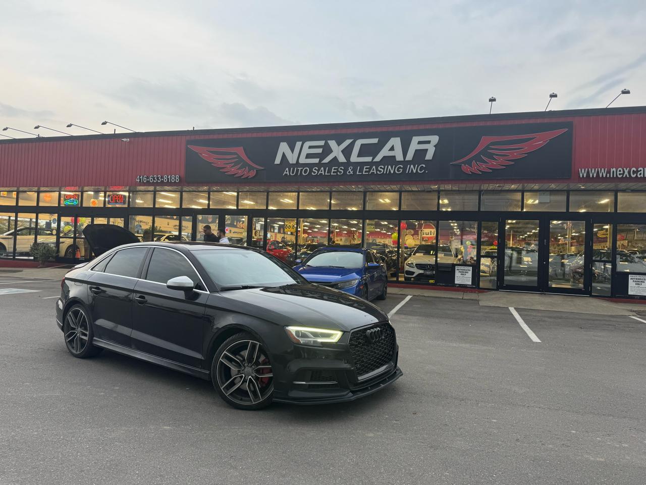 2018 Audi S3 PROGRESSIV AWD LEATHER PAN/ROOF NAVI B/SPOT CAMERA