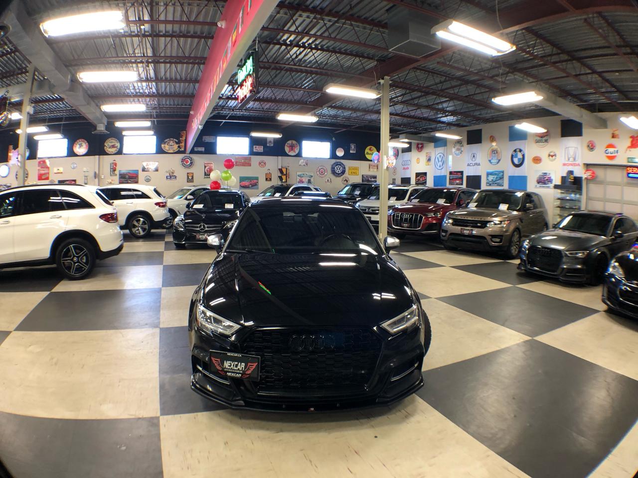 2018 Audi S3 PROGRESSIV AWD LEATHER PAN/ROOF NAVI B/SPOT CAMERA Photo2