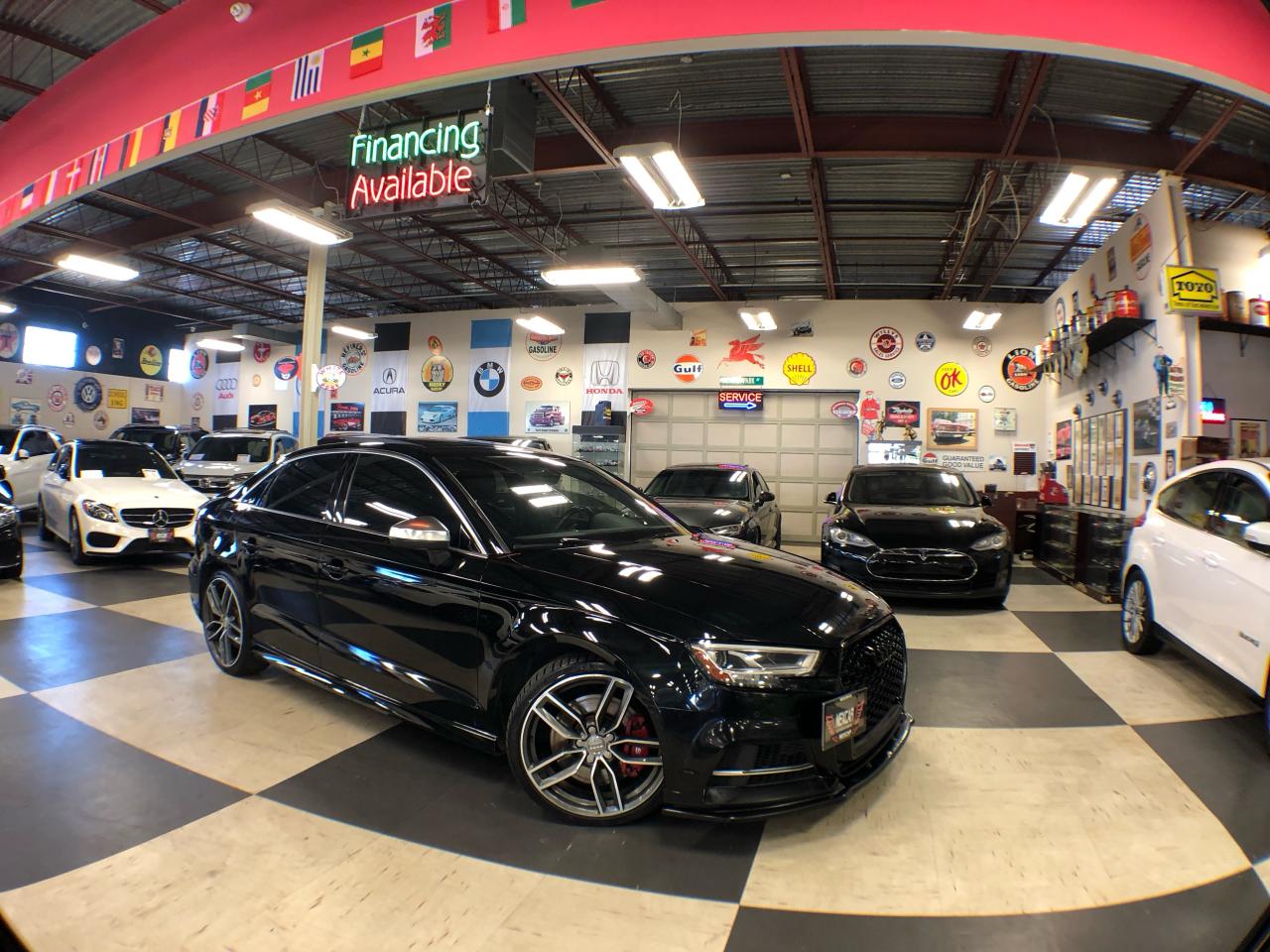 2018 Audi S3 PROGRESSIV AWD LEATHER PAN/ROOF NAVI B/SPOT CAMERA
