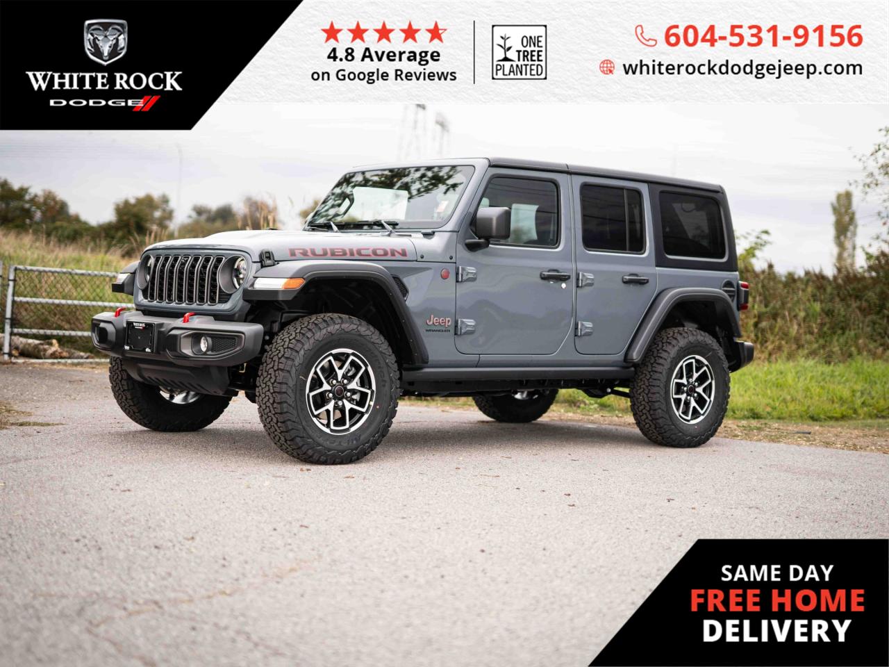 New 2025 Jeep Wrangler RUBICON for sale in Surrey, BC