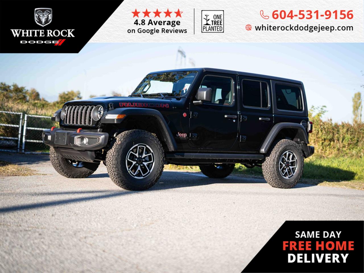 New 2025 Jeep Wrangler RUBICON for sale in Surrey, BC