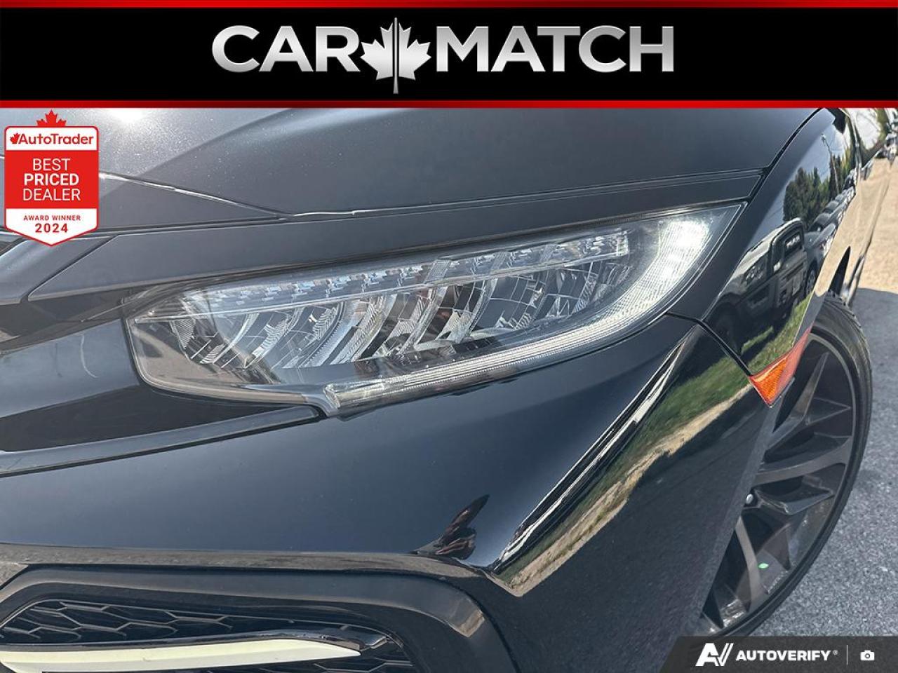 2020 Honda Civic SPORT TOURING / NO ACCIDENTS/ NAV / ROOF / LEATHER - Photo #6