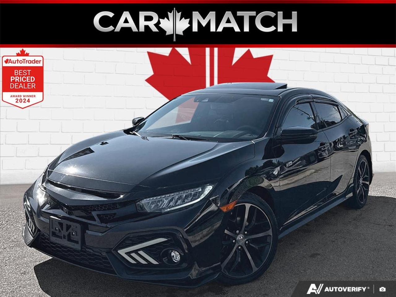 Used 2020 Honda Civic SPORT TOURING / NO ACCIDENTS/ NAV / ROOF / LEATHER for sale in Cambridge, ON