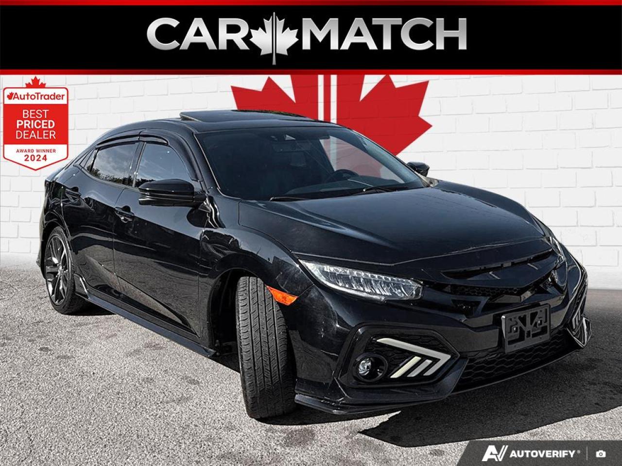 2020 Honda Civic SPORT TOURING / NO ACCIDENTS/ NAV / ROOF / LEATHER Photo4