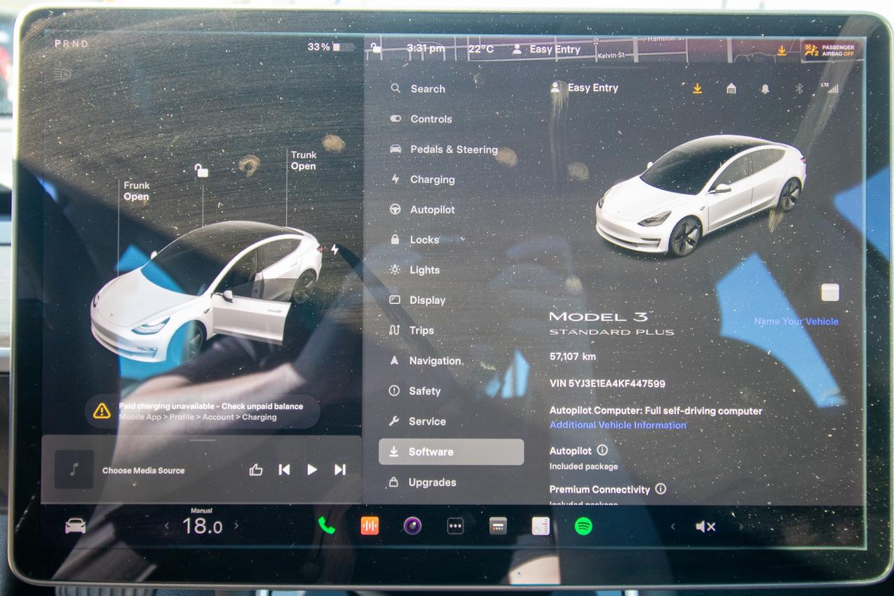 2019 Tesla Model 3 STANDARD RANGE PLUS Photo5