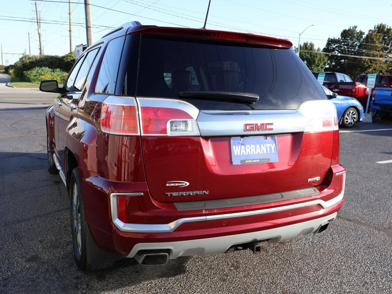 2017 GMC Terrain V6 DENALI AWD CERTIFIED *1 OWNER*ACCIDENT FREE* NAV CAMERA HEATED LEATHER SUNROOF P.SENSORS BLUETOOTH CRUISE ALLOYS - Photo #5