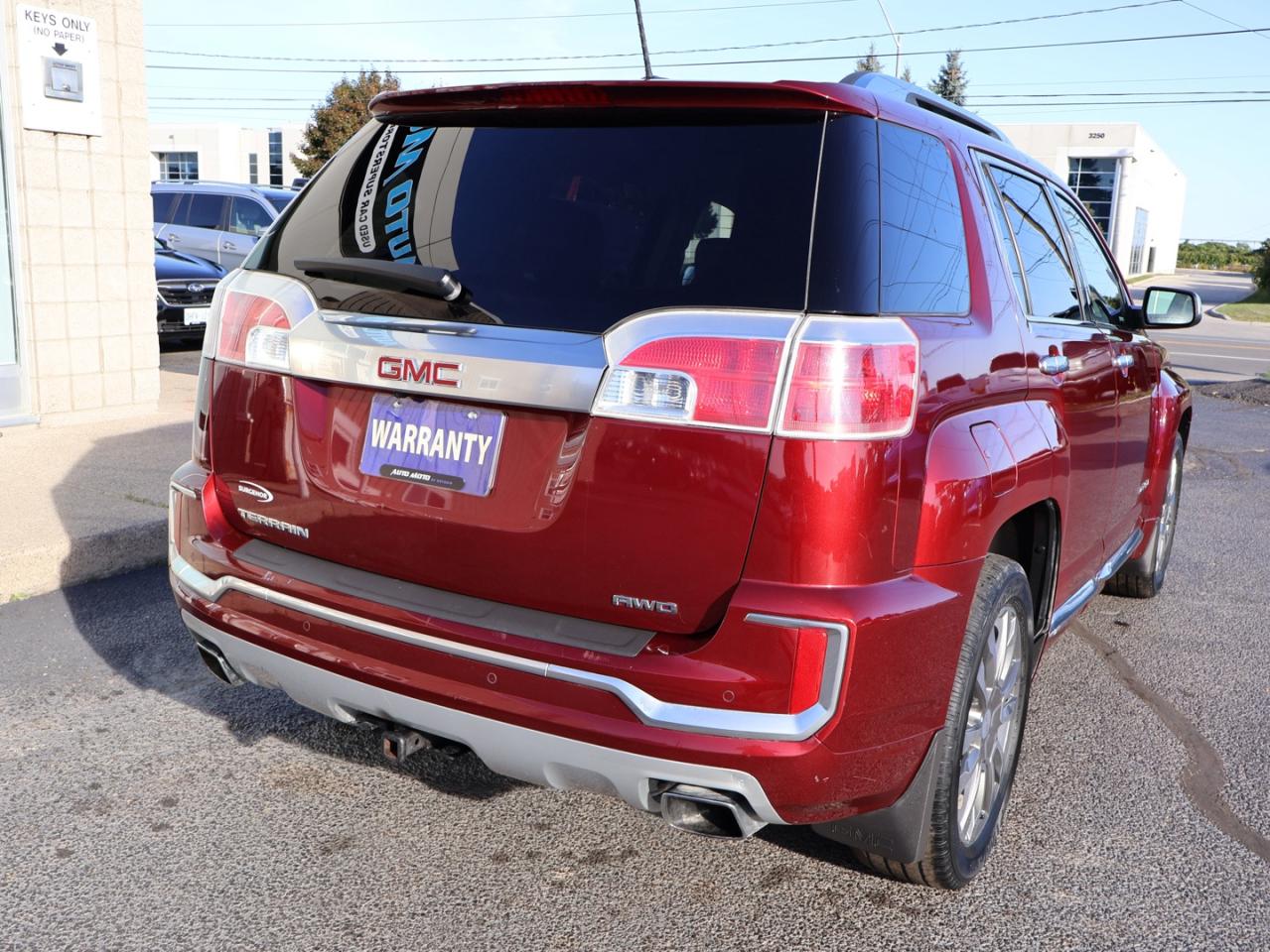 2017 GMC Terrain V6 DENALI AWD CERTIFIED *1 OWNER*ACCIDENT FREE* NAV CAMERA HEATED LEATHER SUNROOF P.SENSORS BLUETOOTH CRUISE ALLOYS - Photo #6