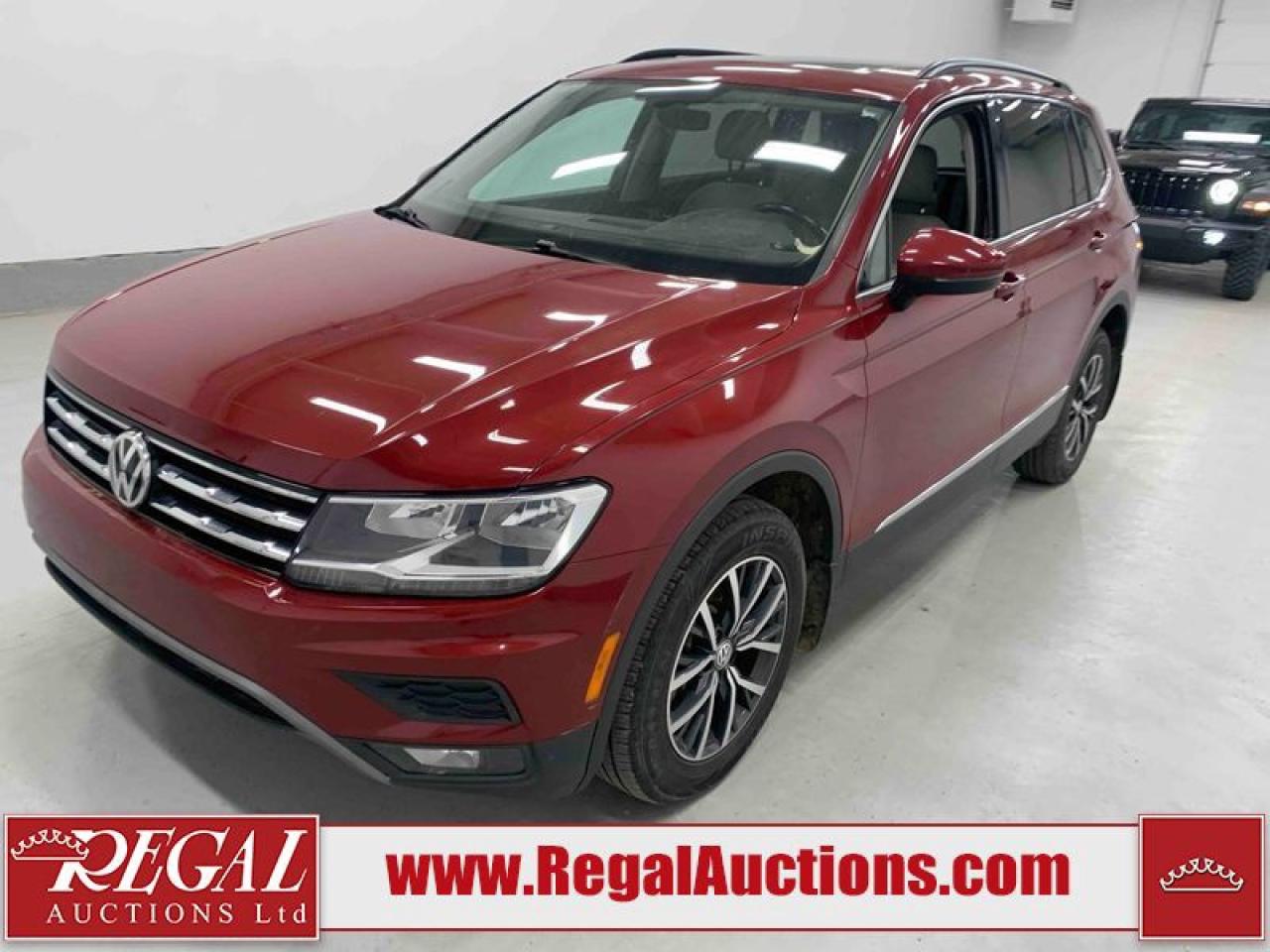 Used 2019 Volkswagen Tiguan COMFORTLINE for sale in Calgary, AB