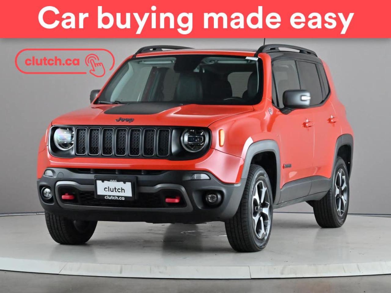 Used 2019 Jeep Renegade Trailhawk 4x4 w/ Apple CarPlay, Heated Front Seats, Rearview Cam for sale in Toronto, ON