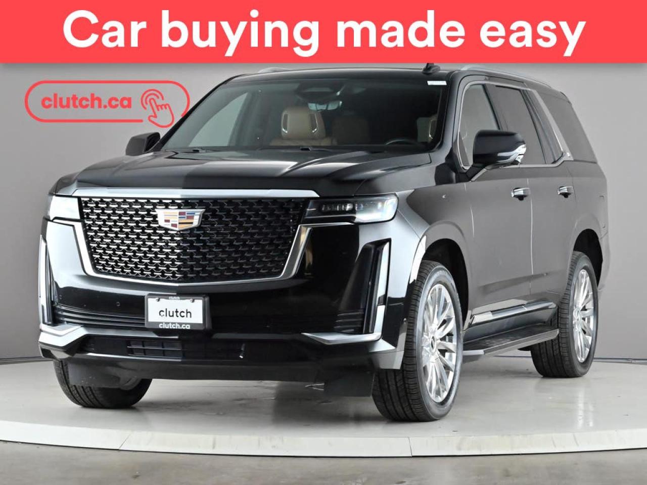 Used 2022 Cadillac Escalade Premium Luxury 4WD w/ Apple CarPlay, Heated Front Seats, Rearview Cam for sale in Toronto, ON