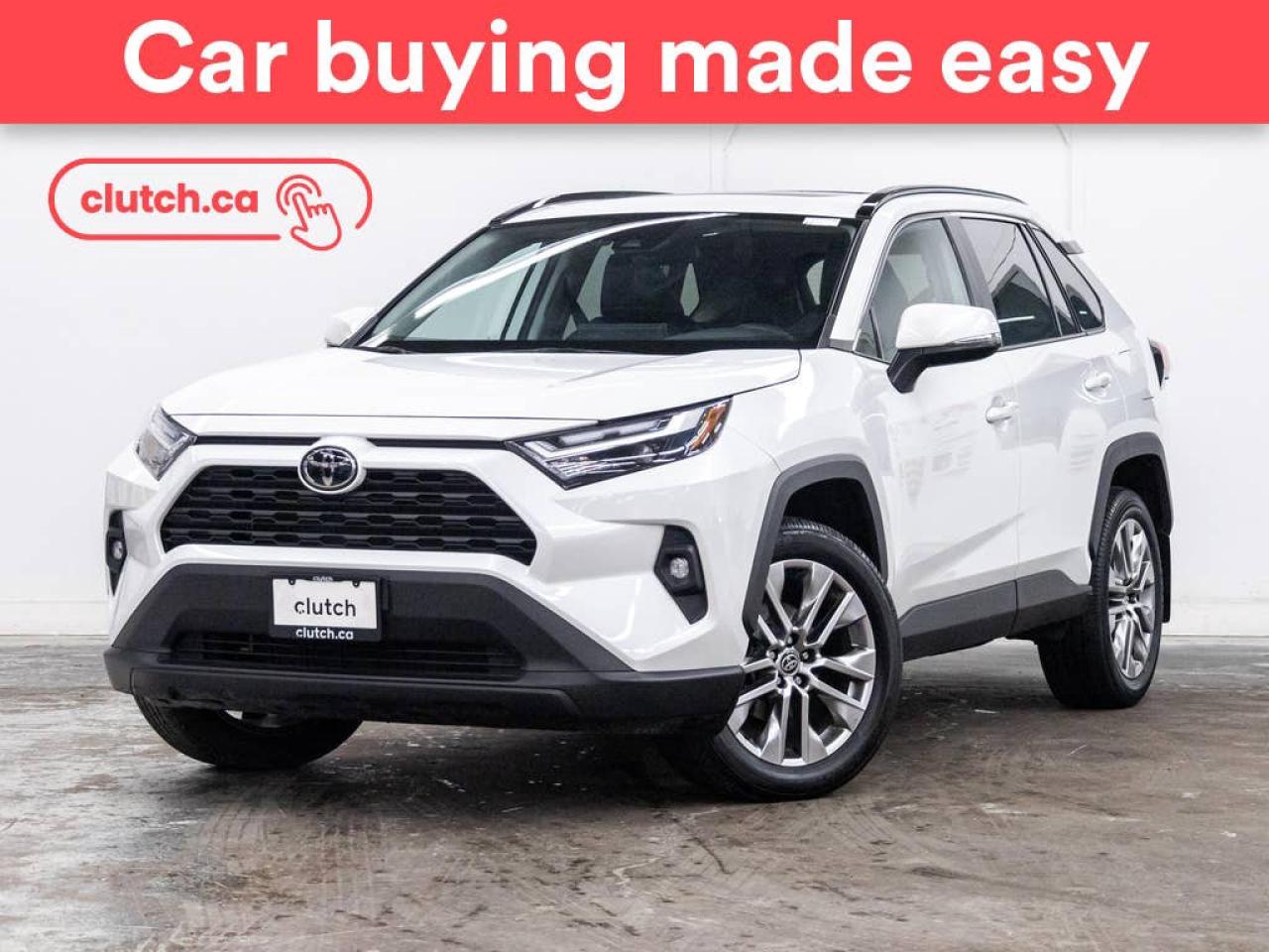Used 2023 Toyota RAV4 XLE AWD w/ Premium Pkg w/ Apple CarPlay & Android Auto, Power Moonroof, Heated Steering Wheel for sale in Toronto, ON