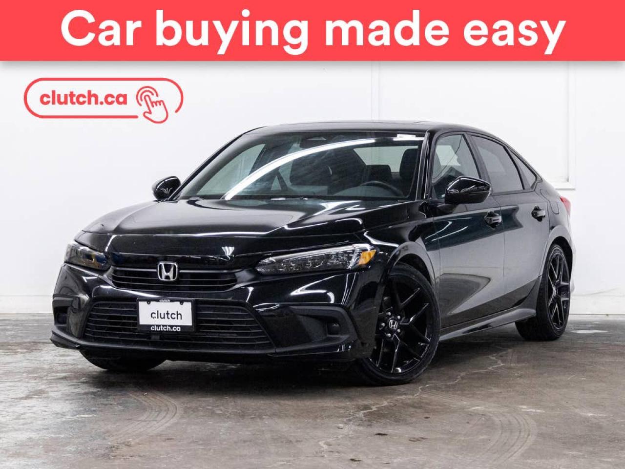 Used 2024 Honda Civic Sport w/Apple Carplay & Android Auto, Heated Front Seats, Backup Cam for sale in Toronto, ON