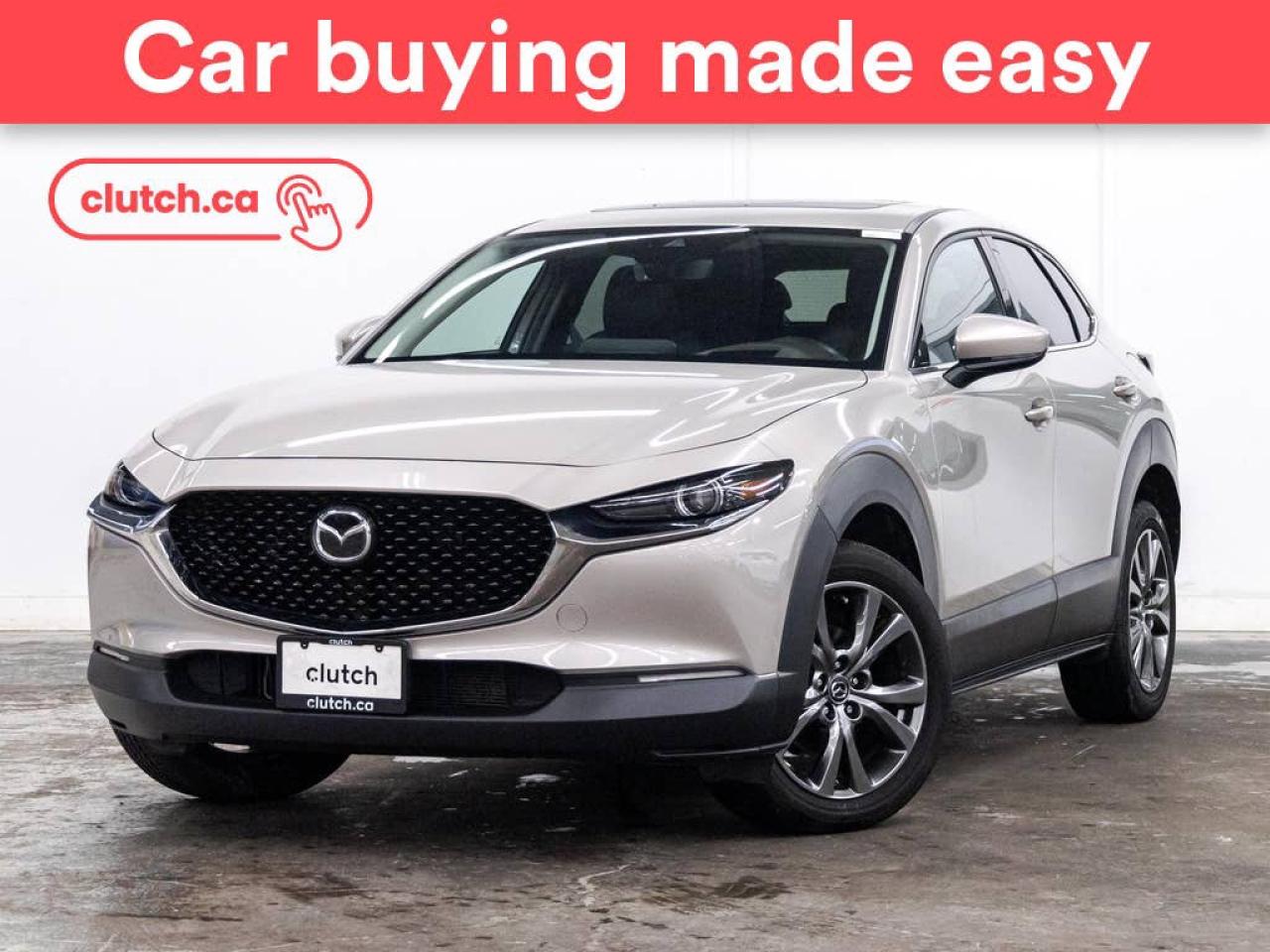 Used 2022 Mazda CX-30 GT AWD w/ Apple CarPlay & Android Auto, Power Moonroof, Nav for sale in Toronto, ON