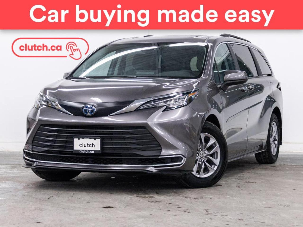 Used 2023 Toyota Sienna XLE 8-Passenger w/Apple CarPlay & Android Auto, Heated Front Seats, Backup Cam for sale in Toronto, ON
