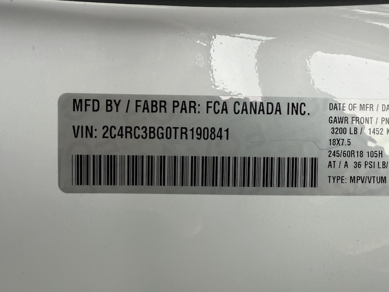 2026 Chrysler Pacifica Select AWD Photo