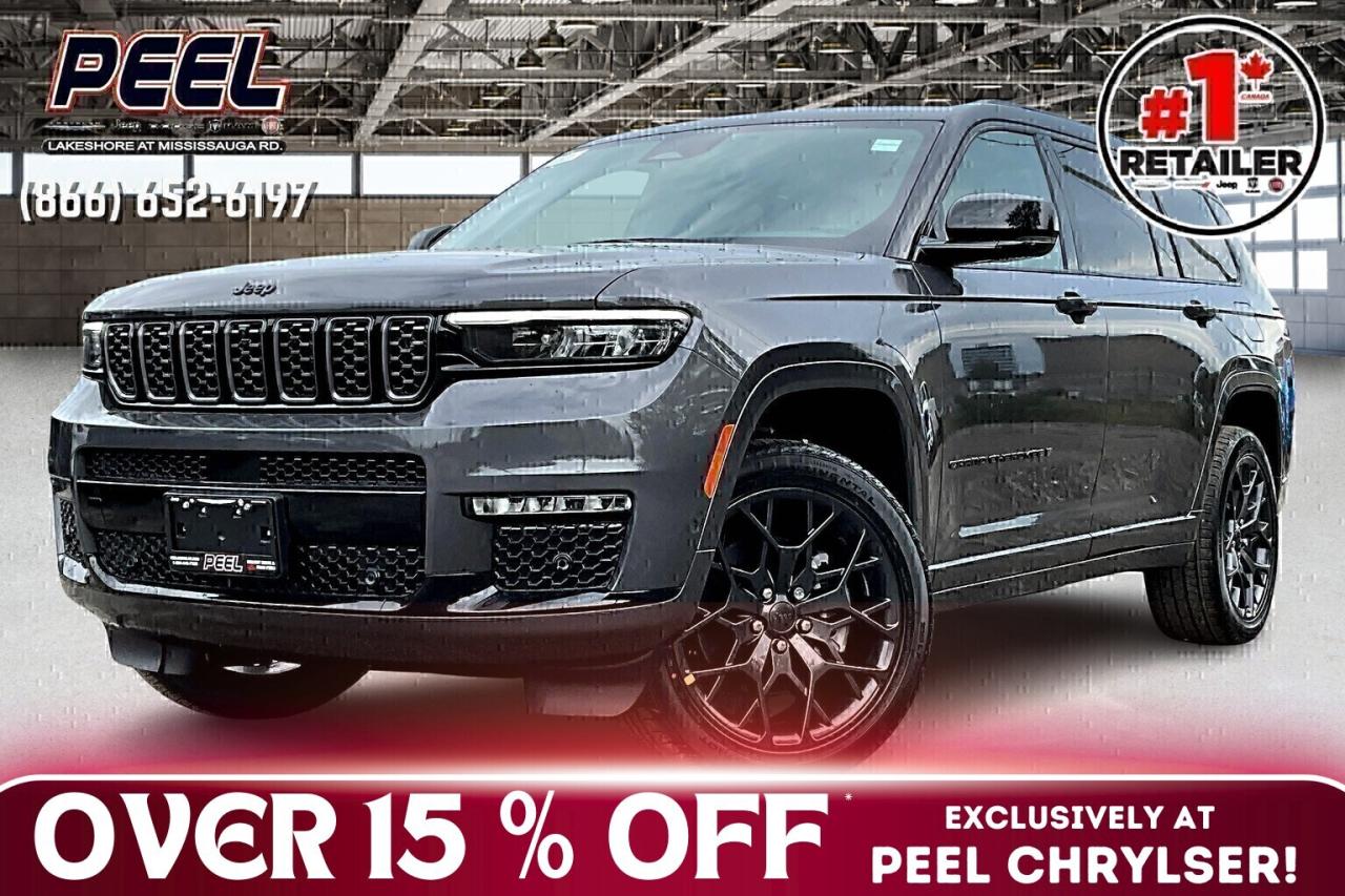 New 2025 Jeep Grand Cherokee L SUMMIT RESERVE | High Altitude | Adv Protech | 4X4 for sale in Mississauga, ON