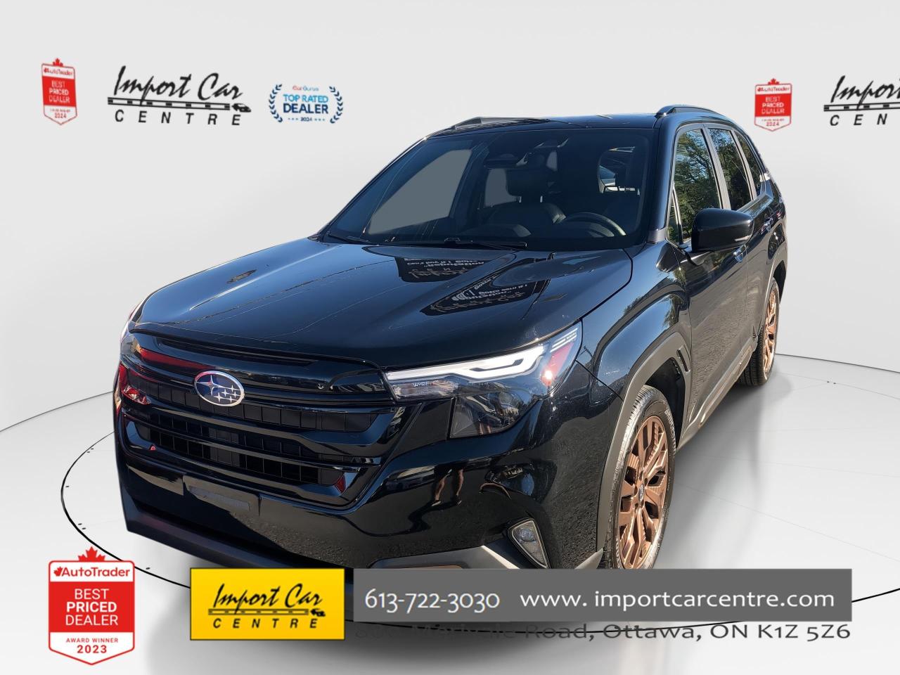 Used 2025 Subaru Forester Sport EYESIGHT, ALL WEATHER SURFACES, PANO. ROOF, for sale in Ottawa, ON