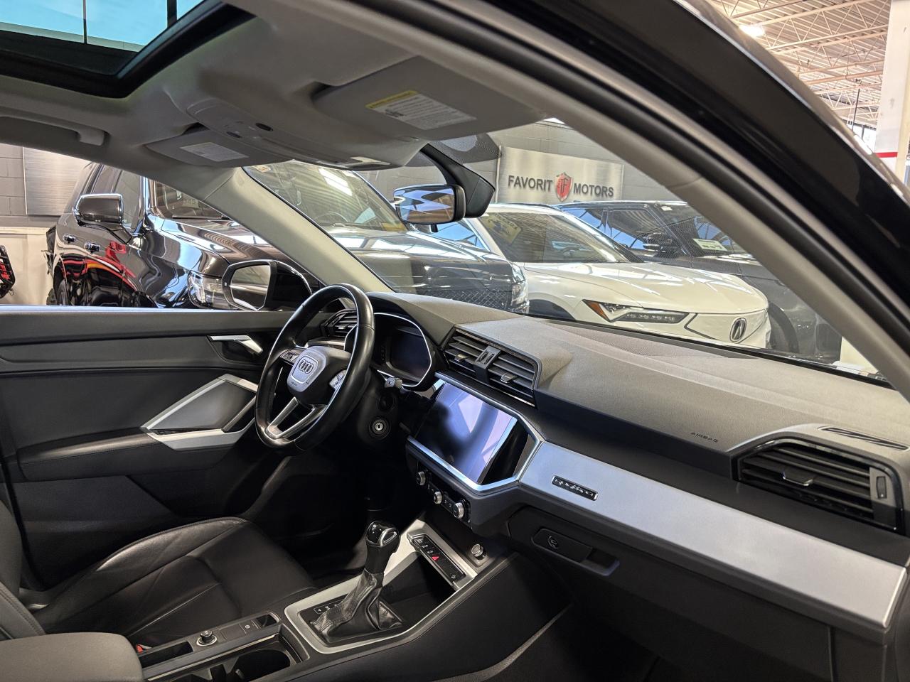 2021 Audi Q3 Komfort|QUATTRO|ALLOYS|LEATHER|PANOROOF|HEATSEATS| - Photo #12